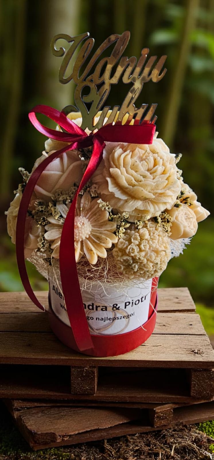 Candle Flower Box Maxi