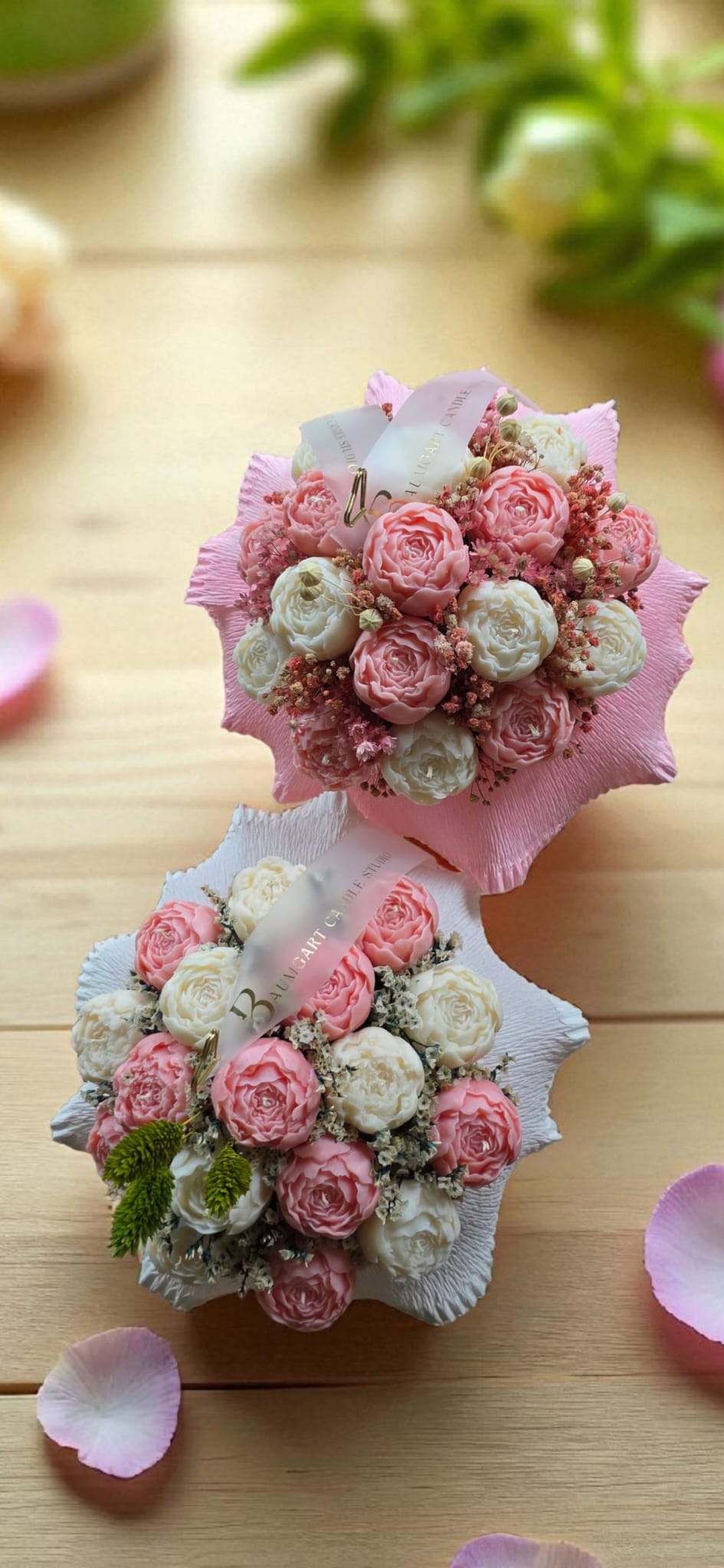 Candle Flower Box Maxi Piwonie - obrazek 4