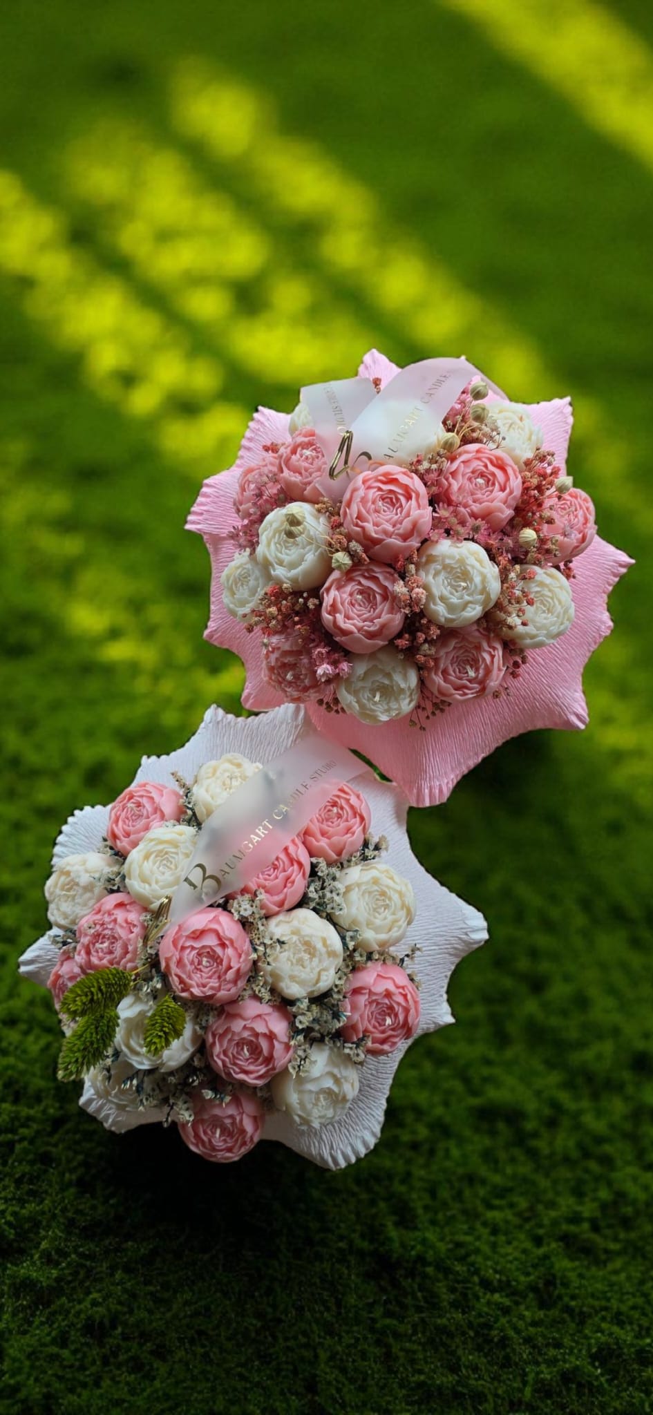 Candle Flower Box Maxi Piwonie - obrazek 3